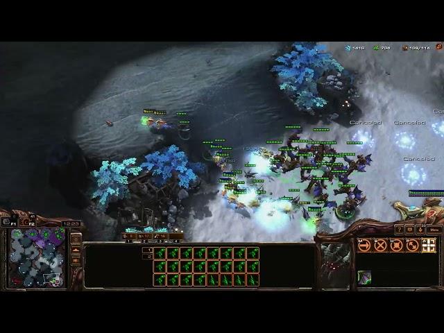 StarCraft II Ranked 1v1 - Zerg v Protoss - Win