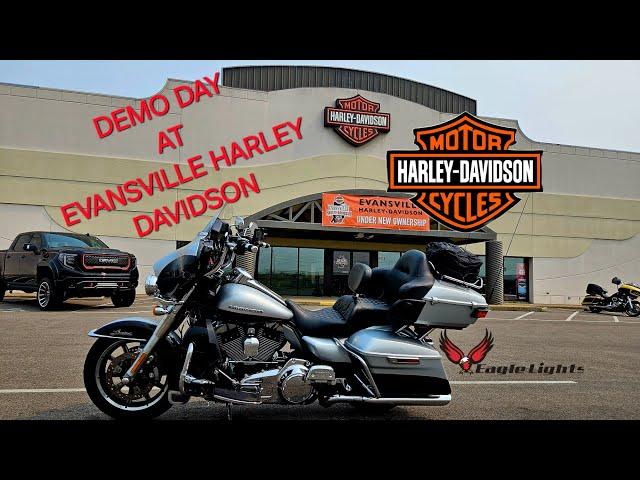 Demo day at Evansville Harley Davidson