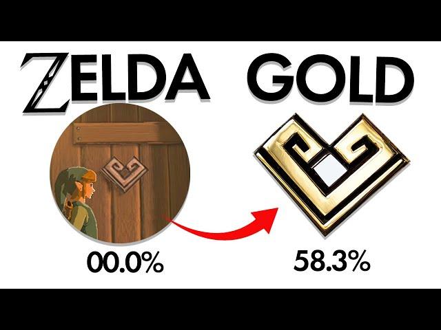 Turning a ZELDA HEART into SOLID GOLD!