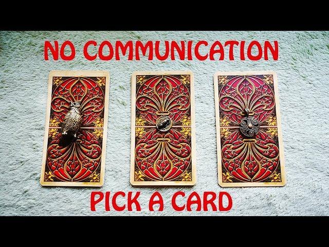 NO COMMUNICATION: WILL I SEE HIM\HER AGAIN? PICK A CARD