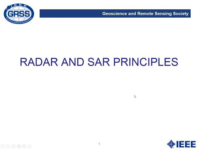 3. Radar and SAR Principles