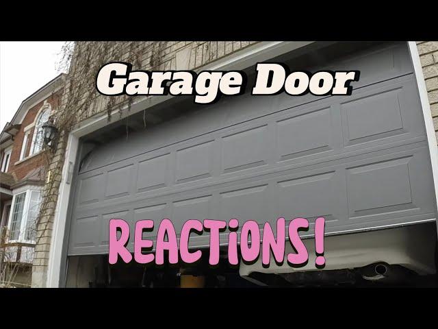 Garage Doors Opening [Reactions!]