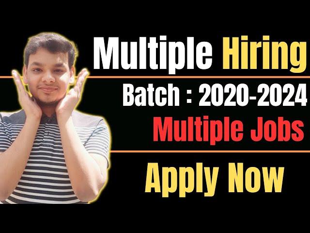 Latest OFF Campus Job Drive | 2020 | 2021 | 2022 | 2023 | 2024 Batch Hiring | Fresher Jobs | #jobs