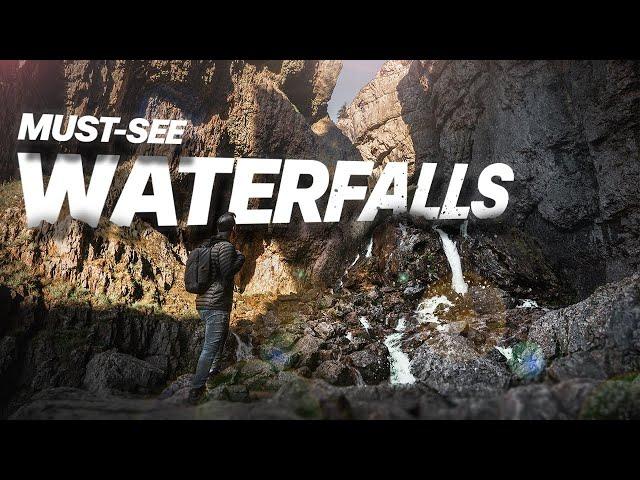 TOP WATERFALLS hiking in NORTH YORKSHIRE, (Janets Foss & Gordale Scar)