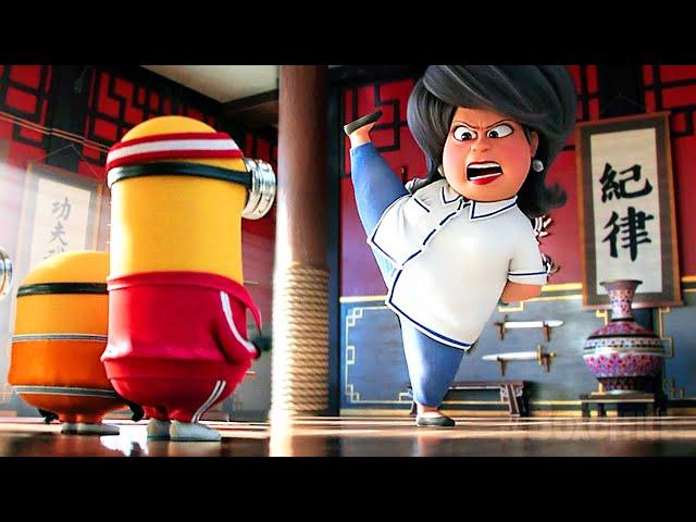 The Minions at The Kung Fu School | Minions: The Rise of Gru | CLIP