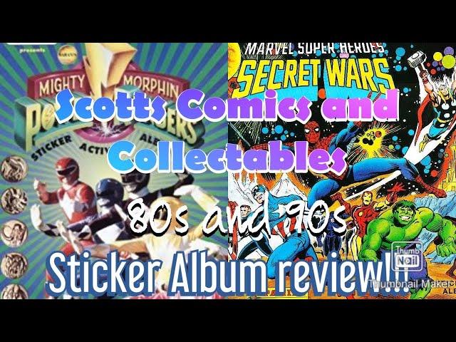 Sticker albums - Monsters in my Pocket and others!!! Scott's Comics and Collectables