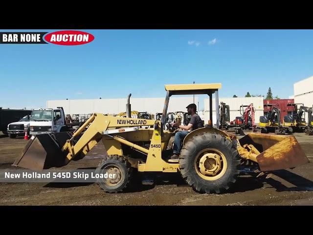 New Holland 545D Skip Loader