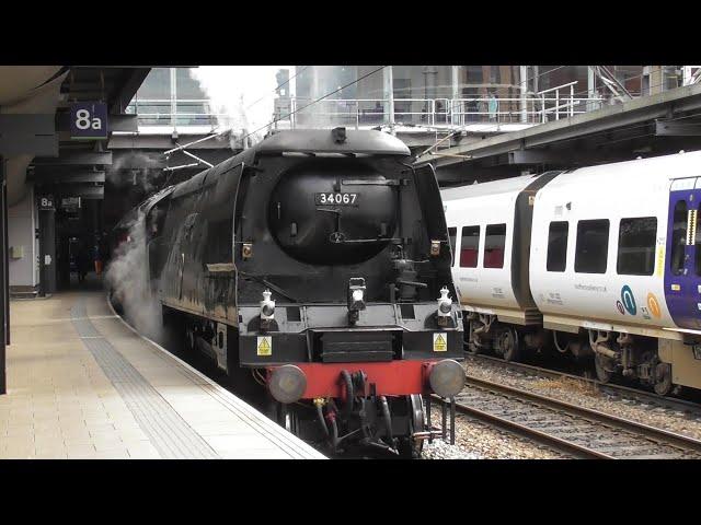 34067 Tangmere | The Waverley | Castleford & Leeds Station | 7th July 2024