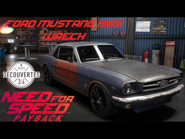 Need For Speed Payback - Ford Mustang All Parts Location