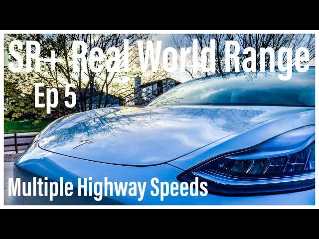 Tesla Model 3 Standard Range Plus | Real World Range Test Ep 5 | Different Highway Speeds