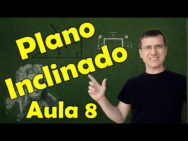 PLANO INCLINADO SEM ATRITO - DINÂMICA - AULA 8 - Prof. Marcelo Boaro