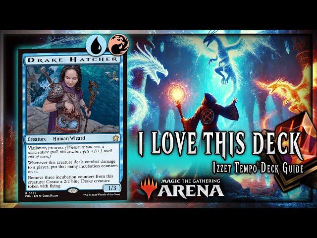 MY FAVOURITE FOUNDATIONS DECK | Izzet Drakes MTGA Standard Deck Guide