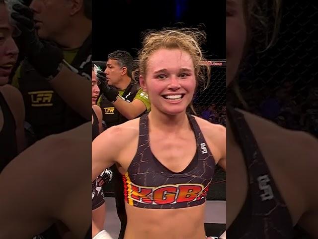 NASTY armbar from Andrea Lee back in her LFA run! Access LFA events on UFC FIGHT PASS!