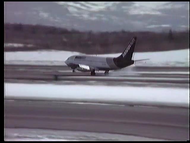 Markair 737, Landing Anchorage Ak.