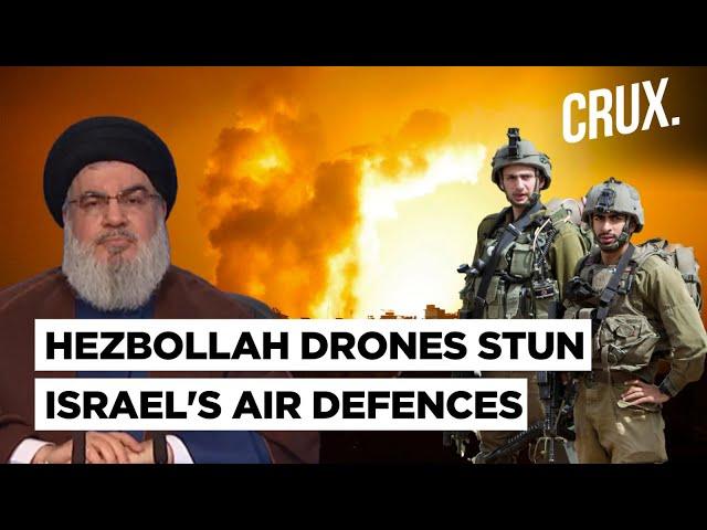 Hezbollah Targets IDF Military Sites WIth "Swarm Of Drones", Only "One Intercepted" By Israel