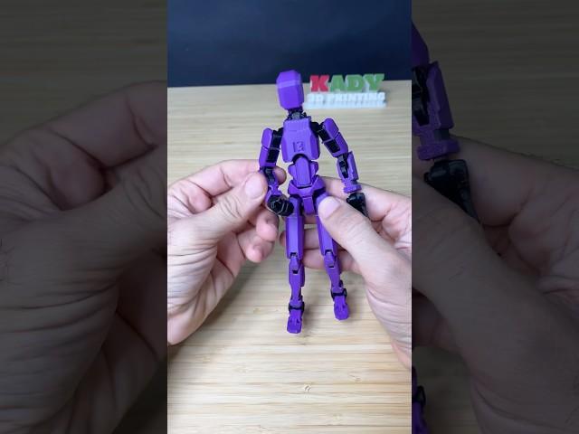3D Printed Jointed Figure Robot (Iron Man like) #Shorts