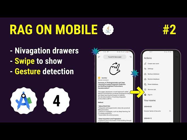 EP#4 | RAG On Mobile - Right & Left navigation drawers - Part 2