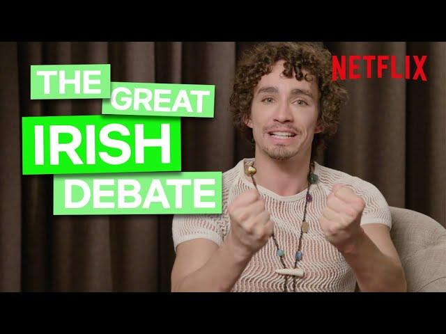 Robert Sheehan Takes On The Great Irish Debate | The Umbrella Academy