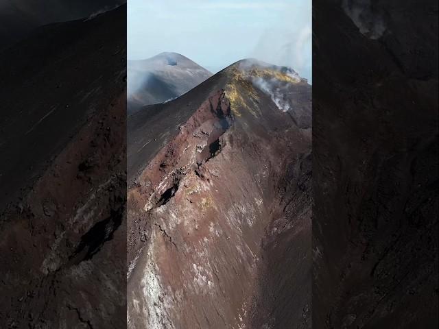 South flank of Southeast Crater • 15/9/2023 • #Etna #aerialphotography #volcano #Sicily