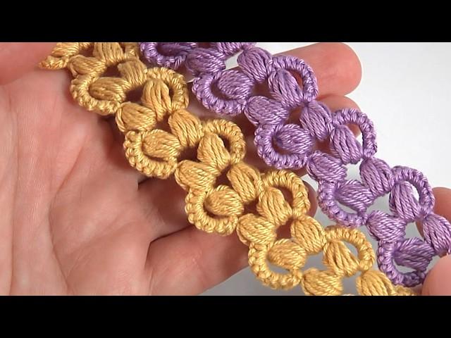 Simple Crochet Ribbon/Crochet Video Tutorial/Author's Crochet