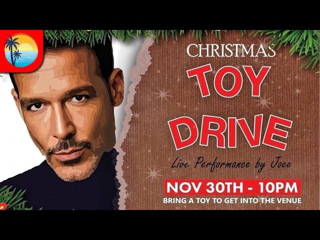 Christmas Toy Drive with Live Performance by Joee