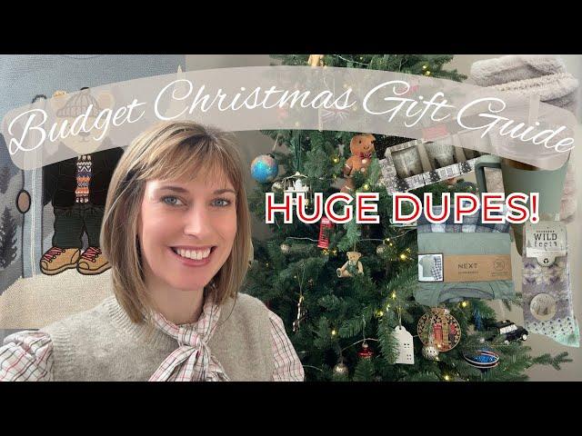 BUDGET CHRISTMAS GIFT GUIDE | Christmas Dupes 2024 