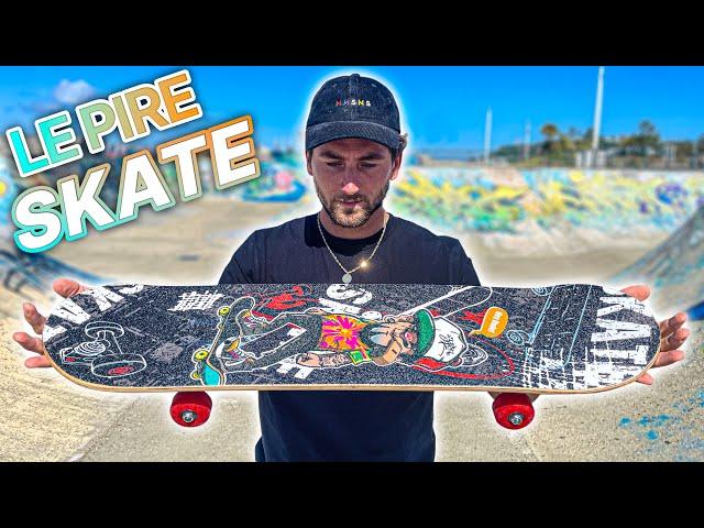 JE TEST LE SKATE ACTION À 18€ (un inconnu le casse)