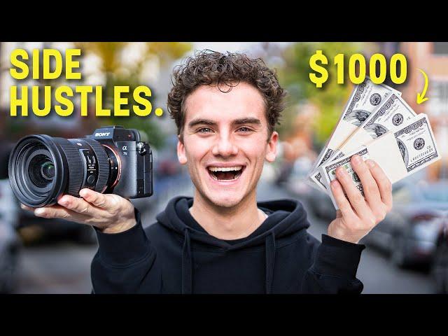 6 Photo/Video Side Hustles YOU can do THIS WEEKEND! - Make $1000