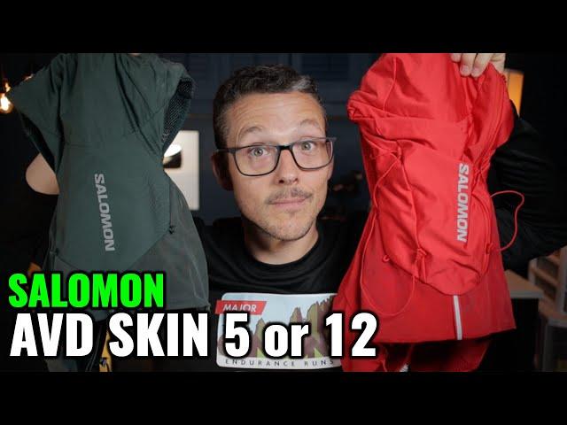 How To Choose Salomon ADV Skin 5 vs 12 (Best Salomon Running Pack For Ultramarathon)