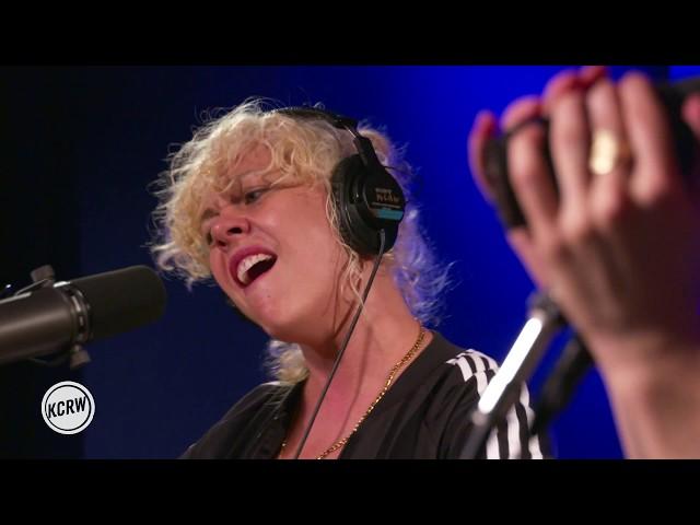 RAC performing "Unusual (feat. MNDR)" Live on KCRW