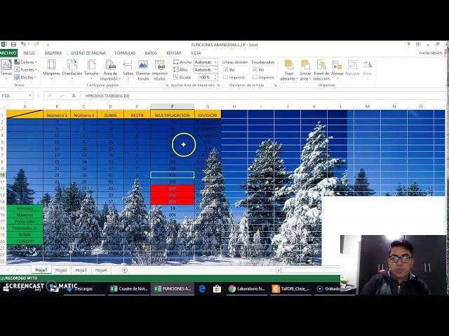 Video de excel
