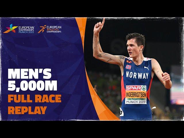 Men's 5000m Final | Munich 2022 | Jakob Ingebrigtsen