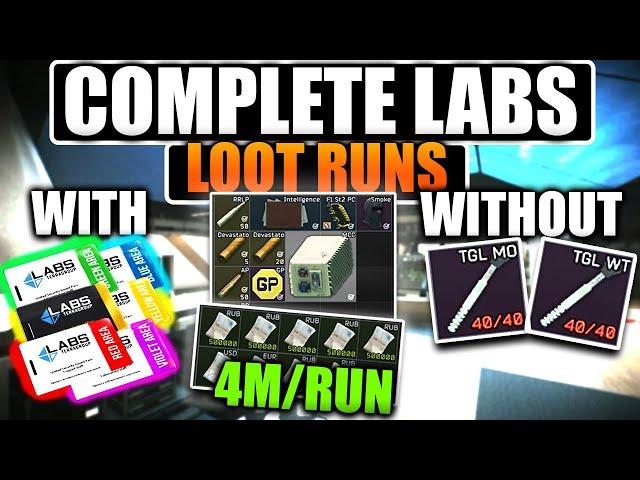 LABS loot run is INSANE! Escape From Tarkov LABS Guide