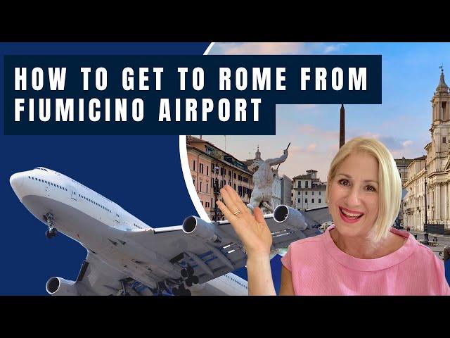 How to get from Fiumicino airport into Rome - Don't visit before you watch this!