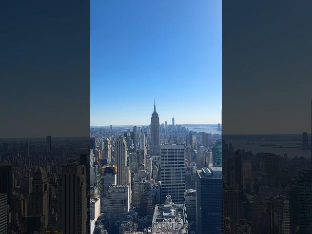 Perfect view of New York from the Top of the Rock ️ #newyork #nyc #amerika #usa #skyline #travel