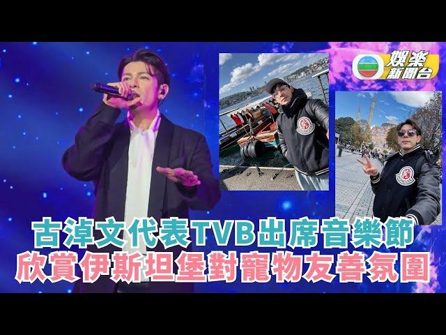 古淖文代表TVB出席音樂節 欣賞伊斯坦堡對寵物友善氛圍