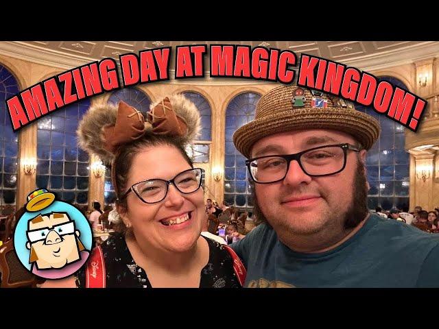 Amazing Day at Magic Kingdom with Jenn!  Be Our Guest and Crystal Palace!  Jenn Tries Out New Rides!