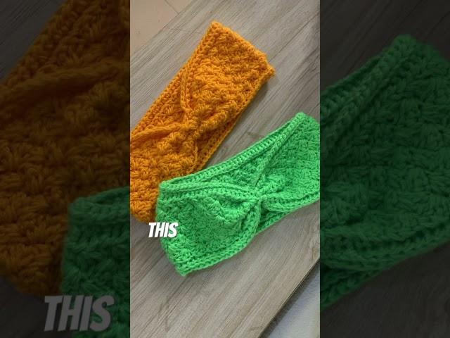 The beauty of our Crochet Headband design.#crochet #crocheteveryday #crochetheadband