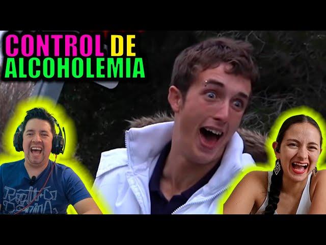 Humor ESPAÑOL reacción a Pim, pam, toma Lacasitos   Control de alcoholemia