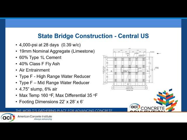 Lessons Learned From Using Type 1L Cement in Mass Concrete Placements