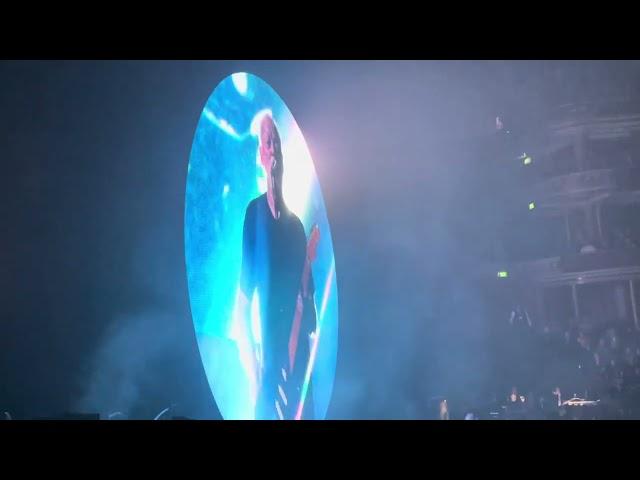 David Gilmour RAH London 14/10/24 - Coming Back To Life with intro filmed side view in a private box