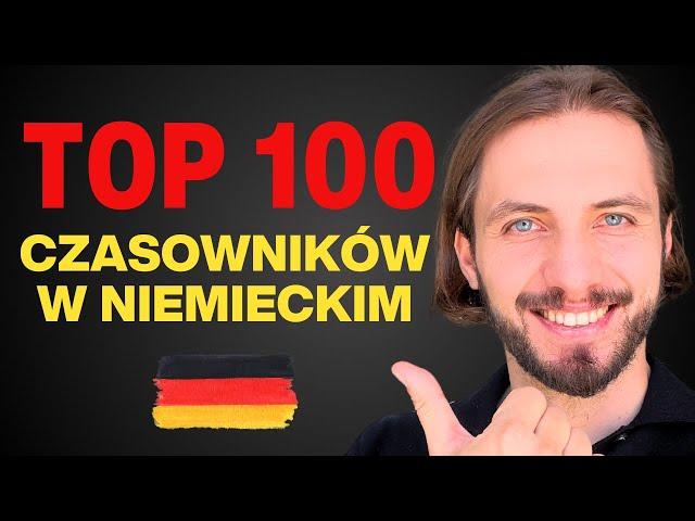 100 najczęściej używanych czasowników  - sprawdź czy znasz je wszystkie | niemiecki odc.254