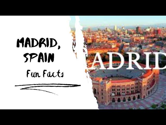 Amazing and Fun Facts about the city of Madrid, Spain #viral #shortvideo #madrid