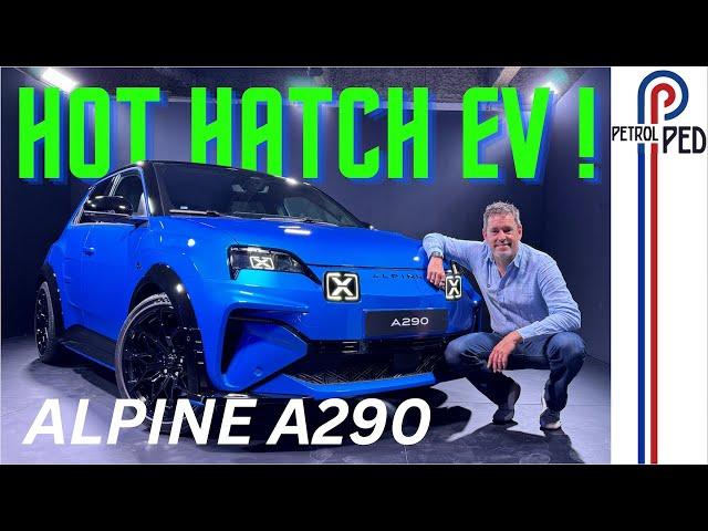 FIRST LOOK - Alpine A290 - Finally an EV about lightweight, handling and style !