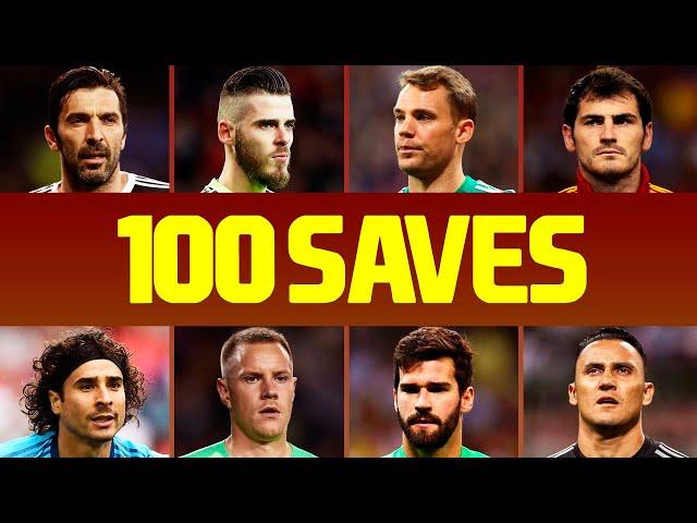 100 Best Goalkeeper Saves Of The Decade • 2010-2019