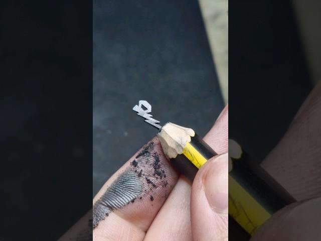 Harry Potter style Letter P ASMR Pencil Carving Drawing #wizard #pencilcarving #art #magic #hogwarts