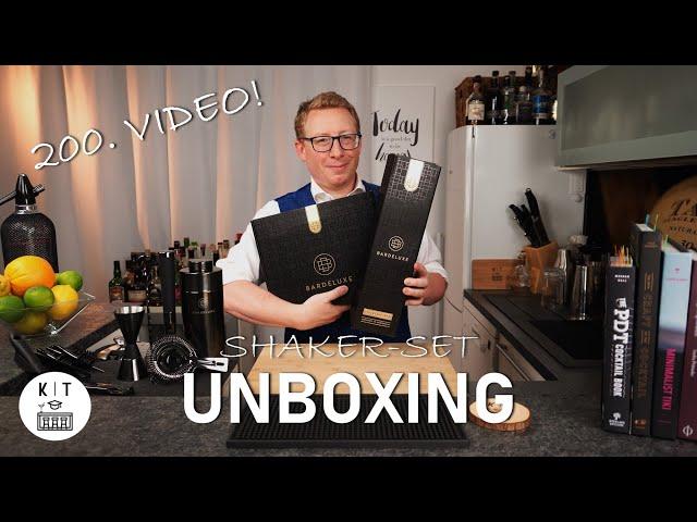 Unboxing & Review Bar-Deluxe Einsteiger Shaker Set für die Hausbar (200. Video)