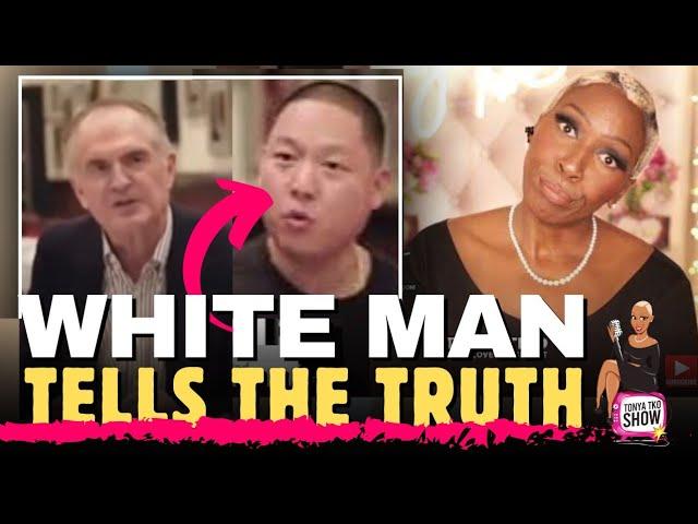 White Man Tells the TRUTH to Asian Man at Dinner (Jared Taylor Eddie Huang Says Quiet Part Out Loud)