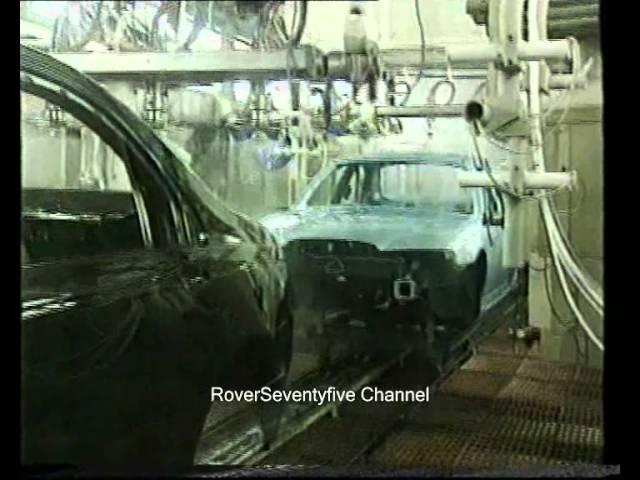 Rover 75 Produktion