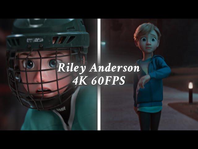 Riley Best Scenes - Inside Out 2 | Riley Anderson Scenepack | 4K 60FPS